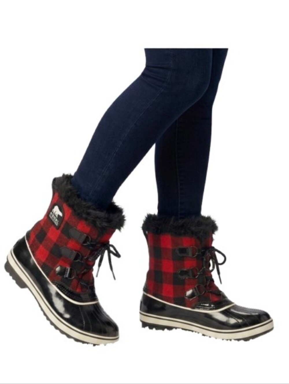 SOREL Torino Buffalo Plaid Winter Boots